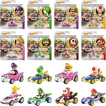 Hot Wheels マリオカート 8台入り BOX販売 987A-GBG25 Amazon | ホットウィール(Hot Wheels) マリオカート アソート